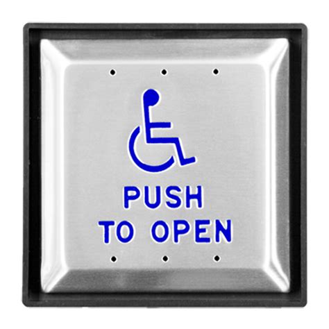 handicap push button replacement